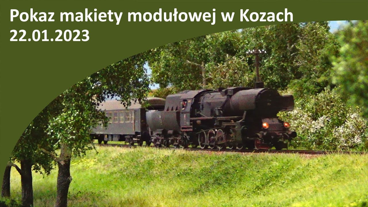 (22.01.23) Pokaz makiety modułowej w Kozach