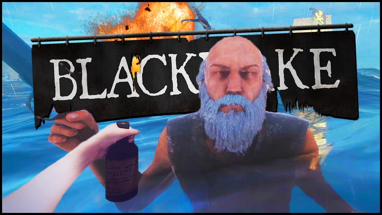 Blackwake Funny Moments #2 | OLD MAN'S PORT-HOLE SPRINGS LEAK!
