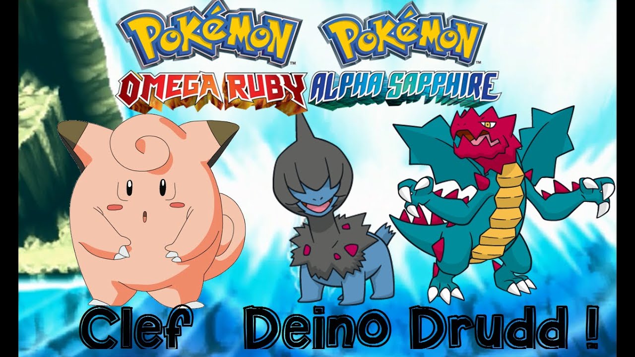 Pokemon Omega Ruby and Alpha Sapphire HOW TO CATCH/GET DEINO, CLEFAIRY, DRUDDIGON with dexnav!
