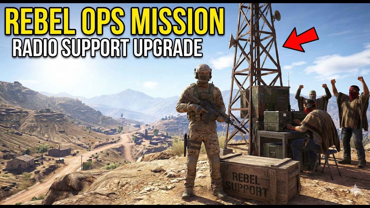 Rebel Ops Mission for Radio Support Upgrade | Ghost Recon Wildlands | Brother's In Ops