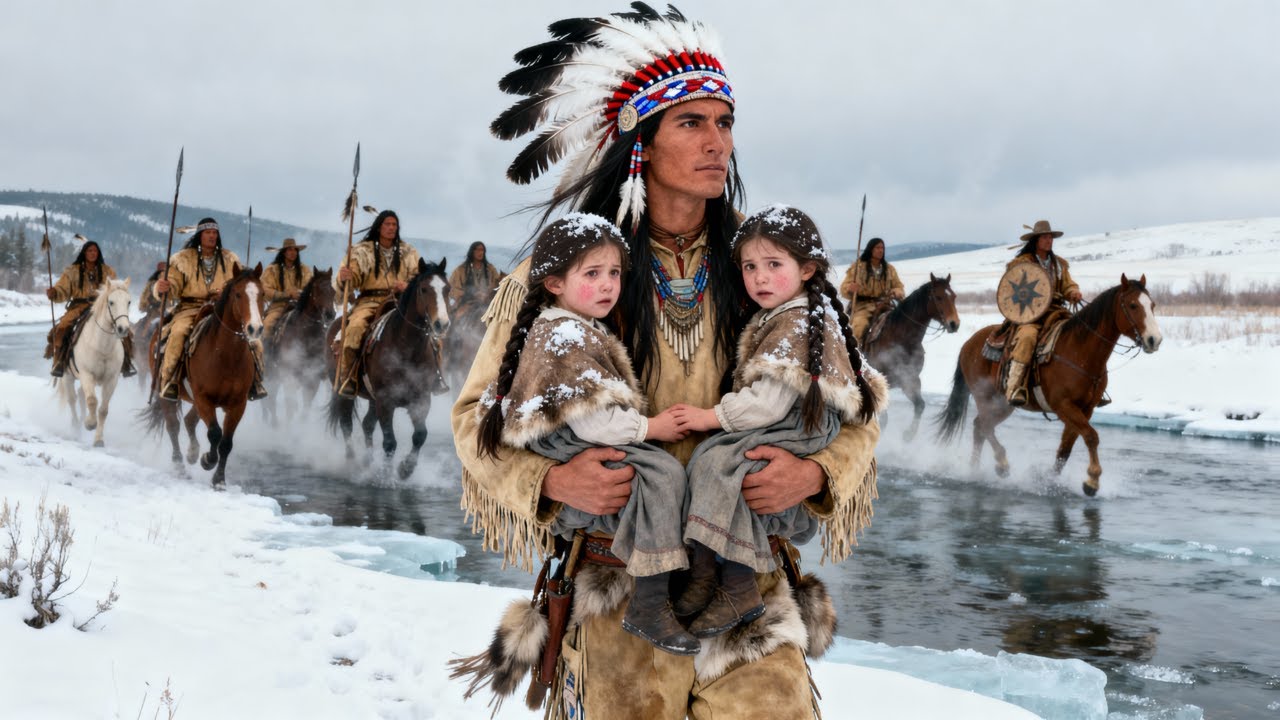 Lakota Warrior Carried Twin Girls Out of the Blizzard—Next Day, Their Mother Said, “Please…Marry Me”