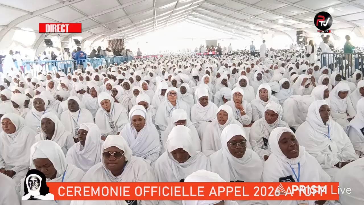 en direct camberene ceremonie officielle à yoff