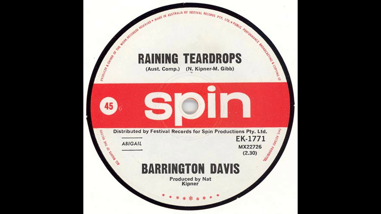 Barrington Davis   Raining Teardrops