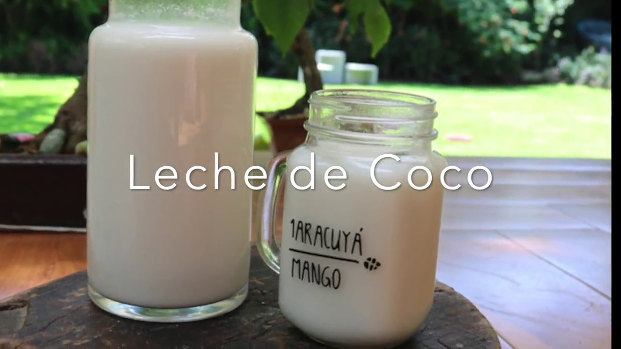Leche de Coco ( con coco rallado)
