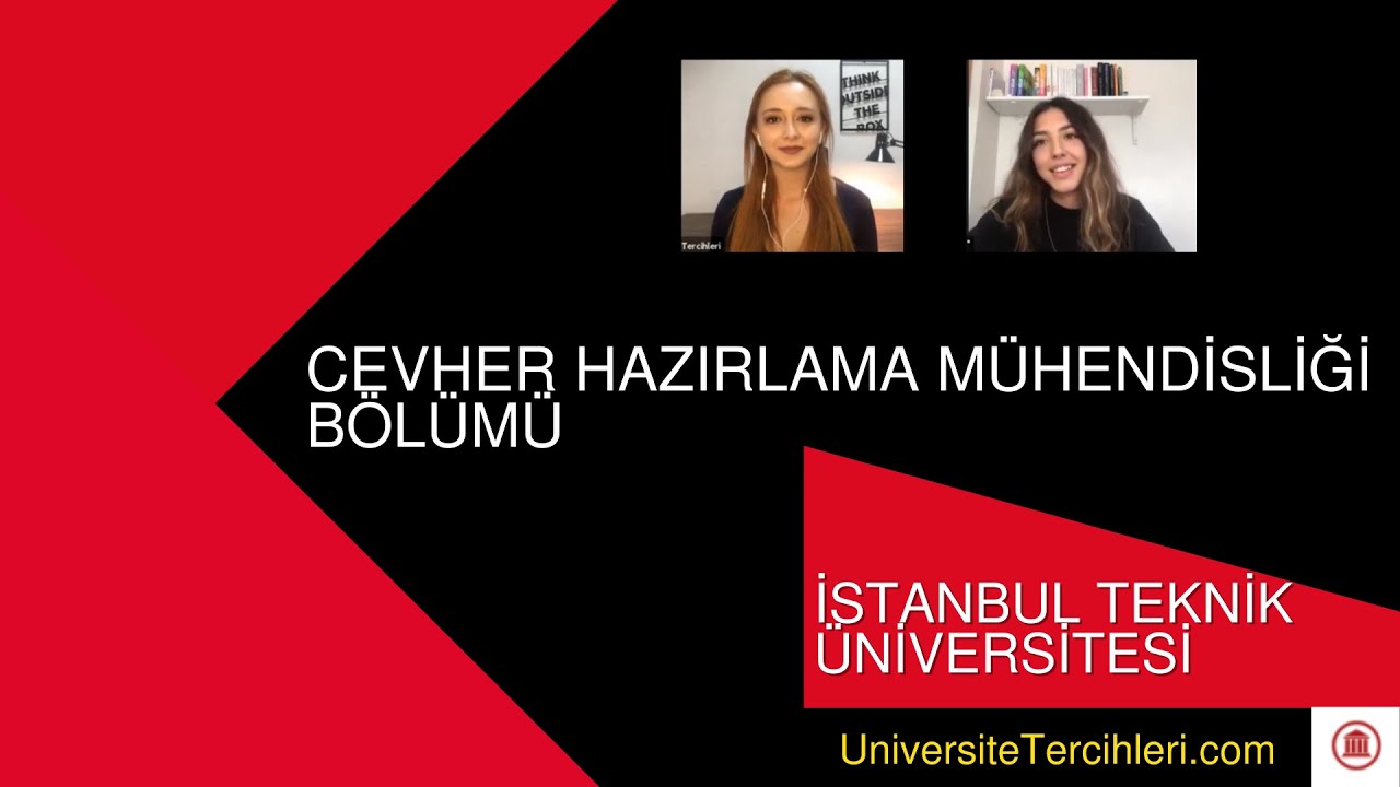 CEVHER HAZIRLAMA MÜHENDİSLİĞİ BÖLÜMÜ KONUŞULUYOR