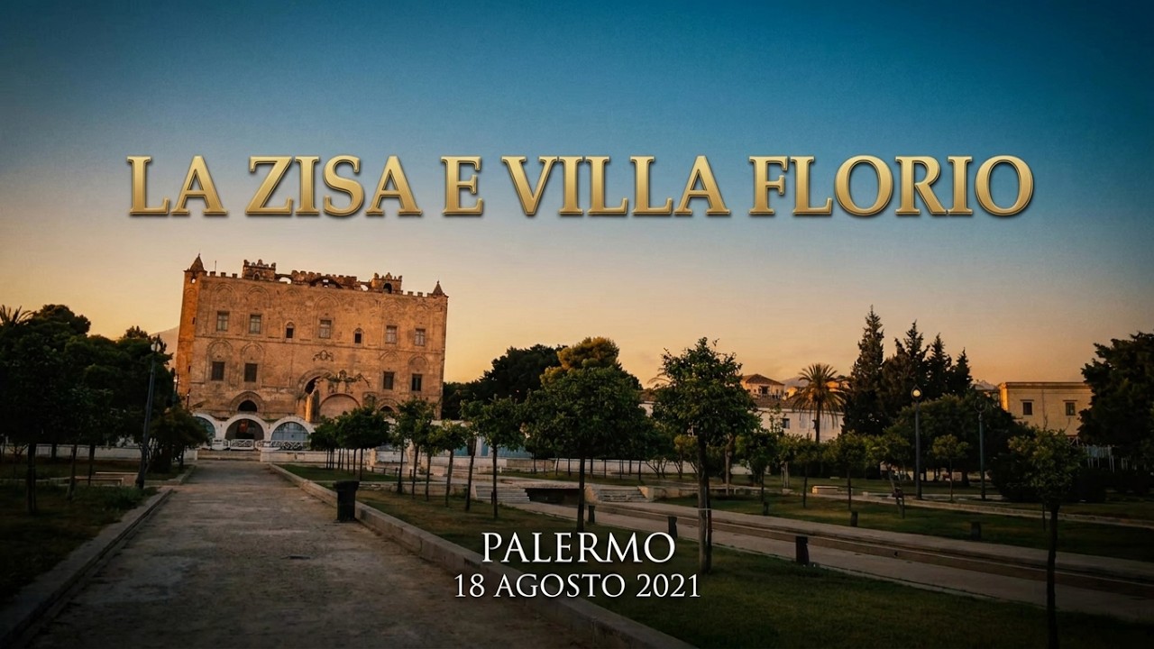 Il palazzo della Zisa e Villa Florio - Palermo 18 agosto 2021