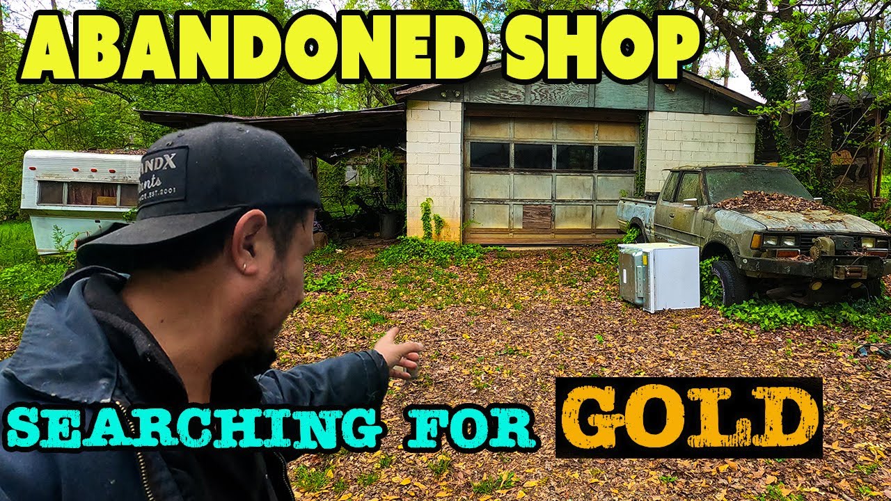 I bought an ABANDONED Abandoned Racer’s Garage Shop | Searching for Hidden Classic Car Parts & Tools