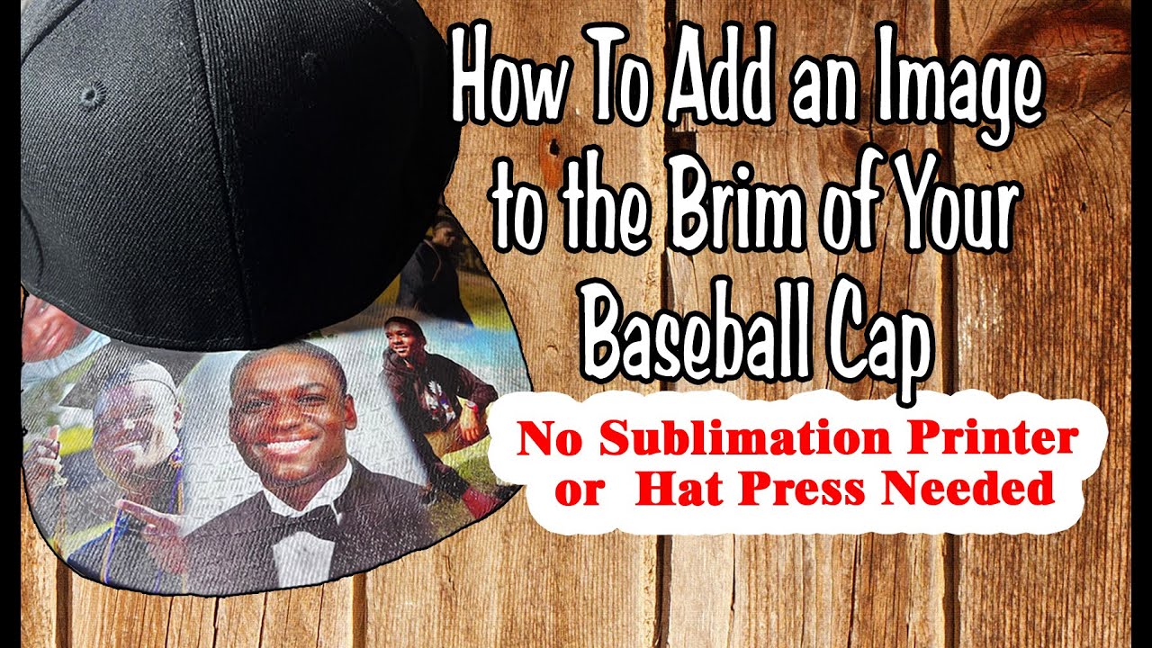 Part 1 - How to Add a Full Image to the Bill of Your Baseball Cap - Custom Hats