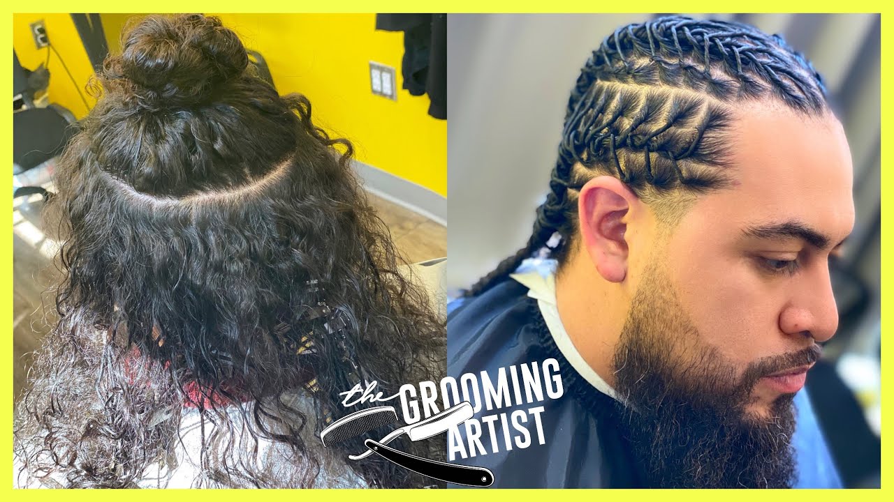 Starter Locs On A Subscriber W/ Loose Curly Hair
