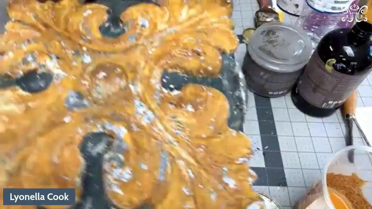 How to Crack Your Paint for an Aged Patina Look: Cracked Gesso & Cracked Patina