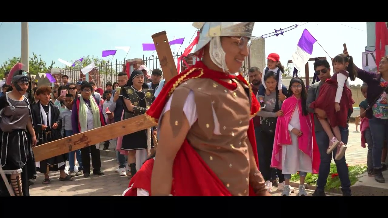 ASI SE VIVE LA SEMANA SANTA EN SAN ANDRÉS CALPAN 2024 🤍⛪️✝️