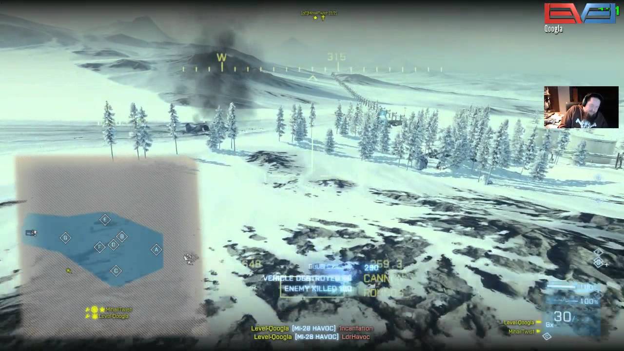 [PC 720p] Qoogla @ LevelBF.com : 2v2 Helo Below Radar Cup#1 Part1