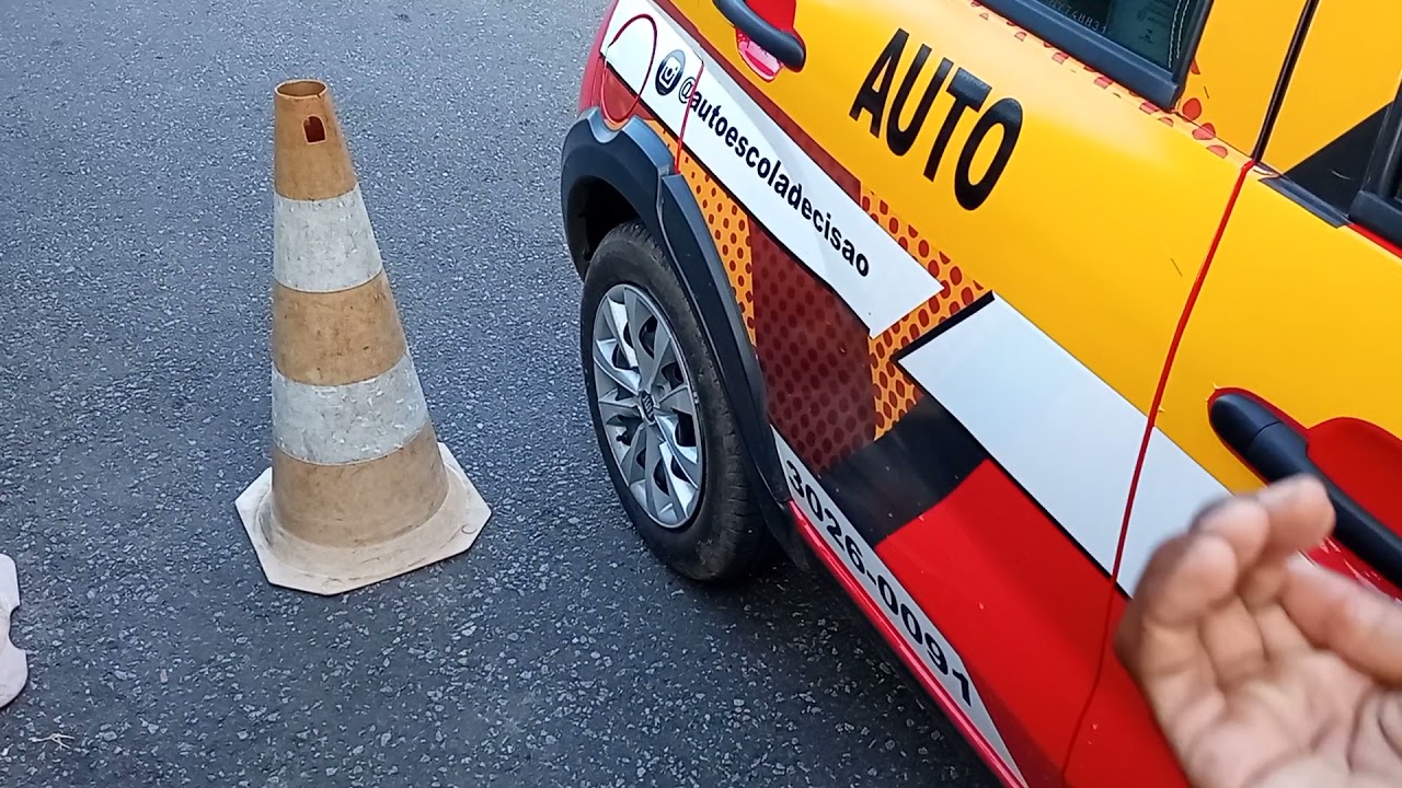 Baliza de 2 (dois) pontos com fiat mobi