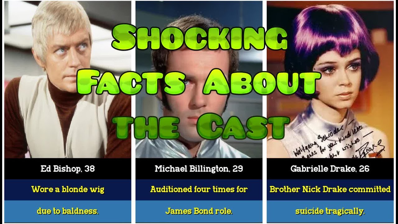 😱Shocking Facts about the cast of UFO Gerry Anderson revealed! #ufo #jerryanderson