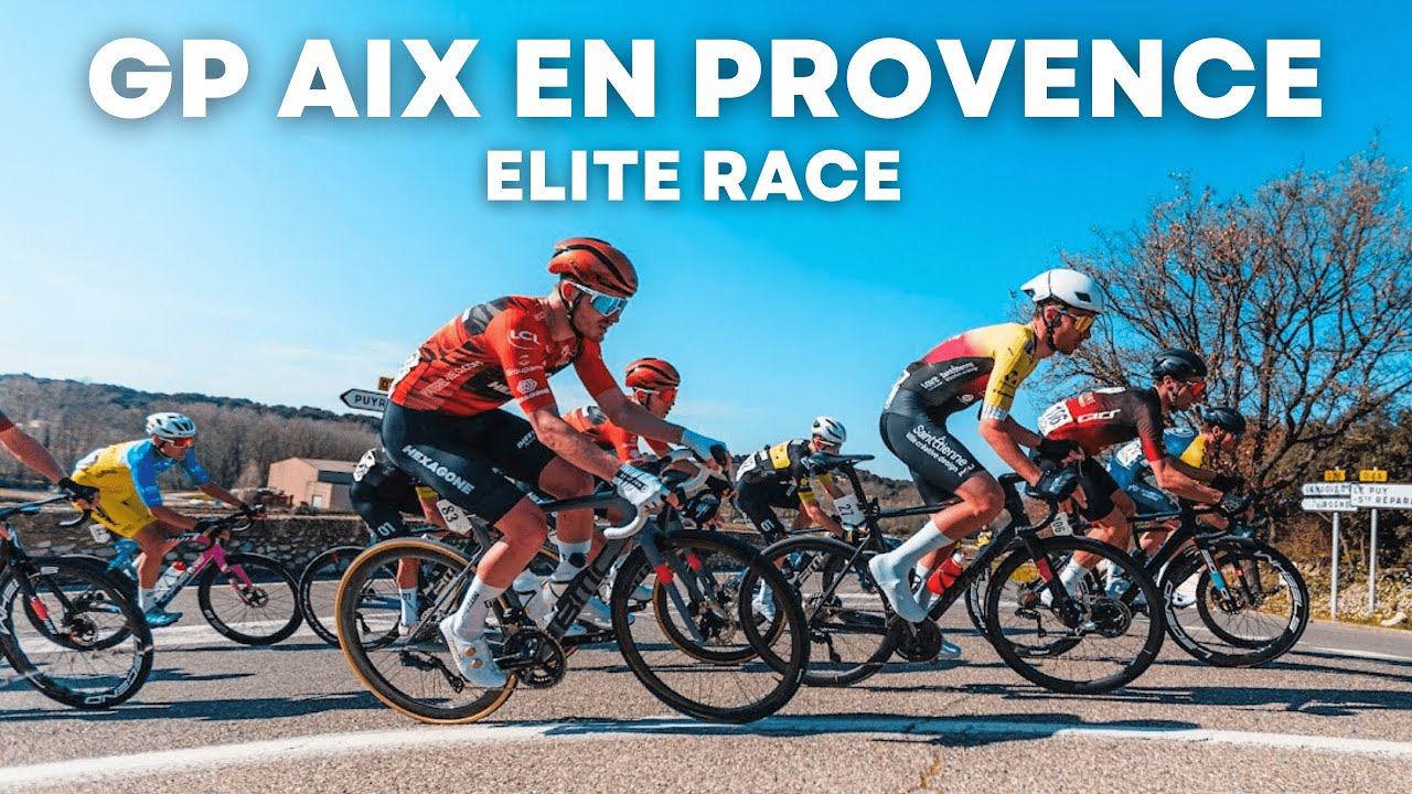 Je suis dans l'échappée sur la première élite de la saison !!