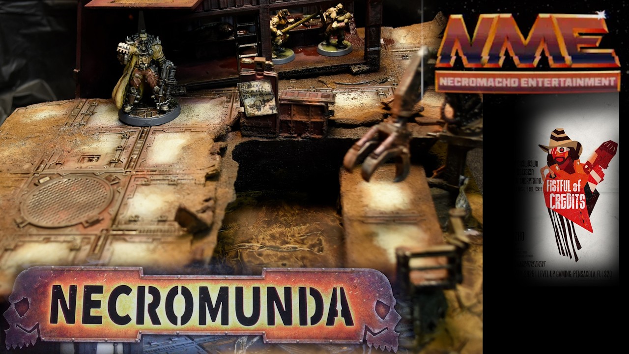 NECROMUNDA TERRAIN: Advanced Building Techniques W/ NECROMACHO Entertainment Podcast
