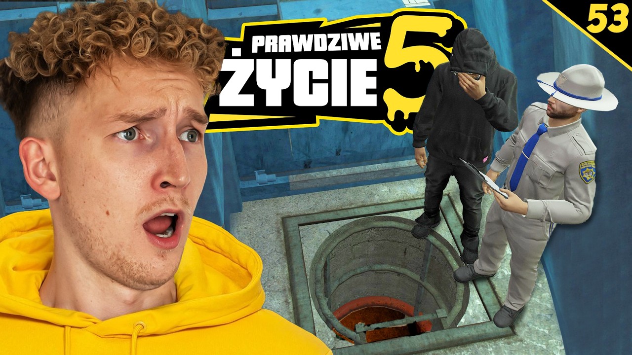 GTA V PRAWDZIWE ŻYCIE #53 WJAZD POLICJI! 🚨 [S5]