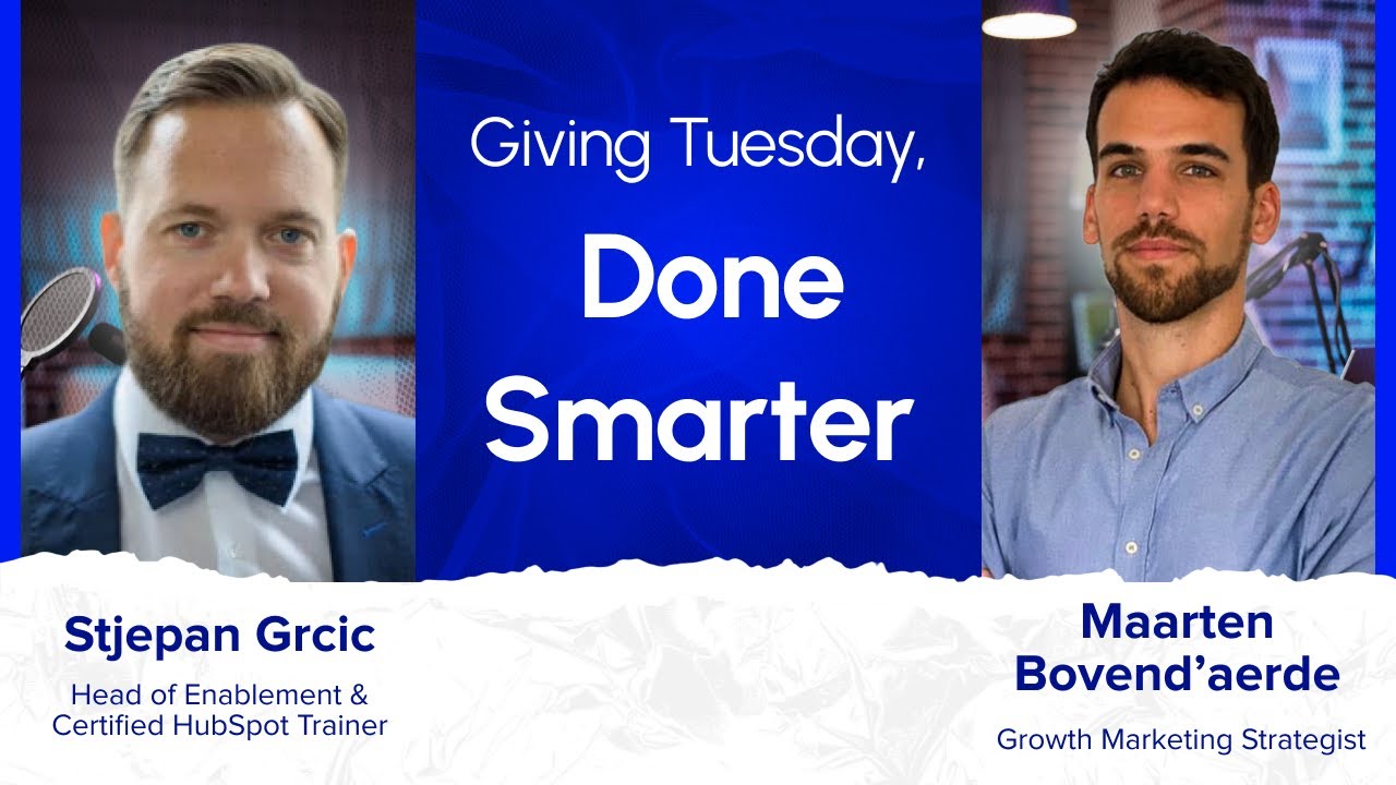 Build a Stronger Giving Tuesday Campaign with HubSpot