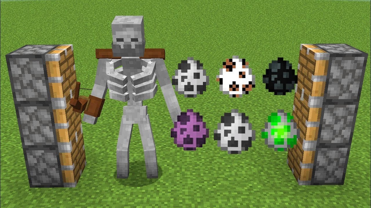 mutant skeleton + all skeleton spawn egg = ???