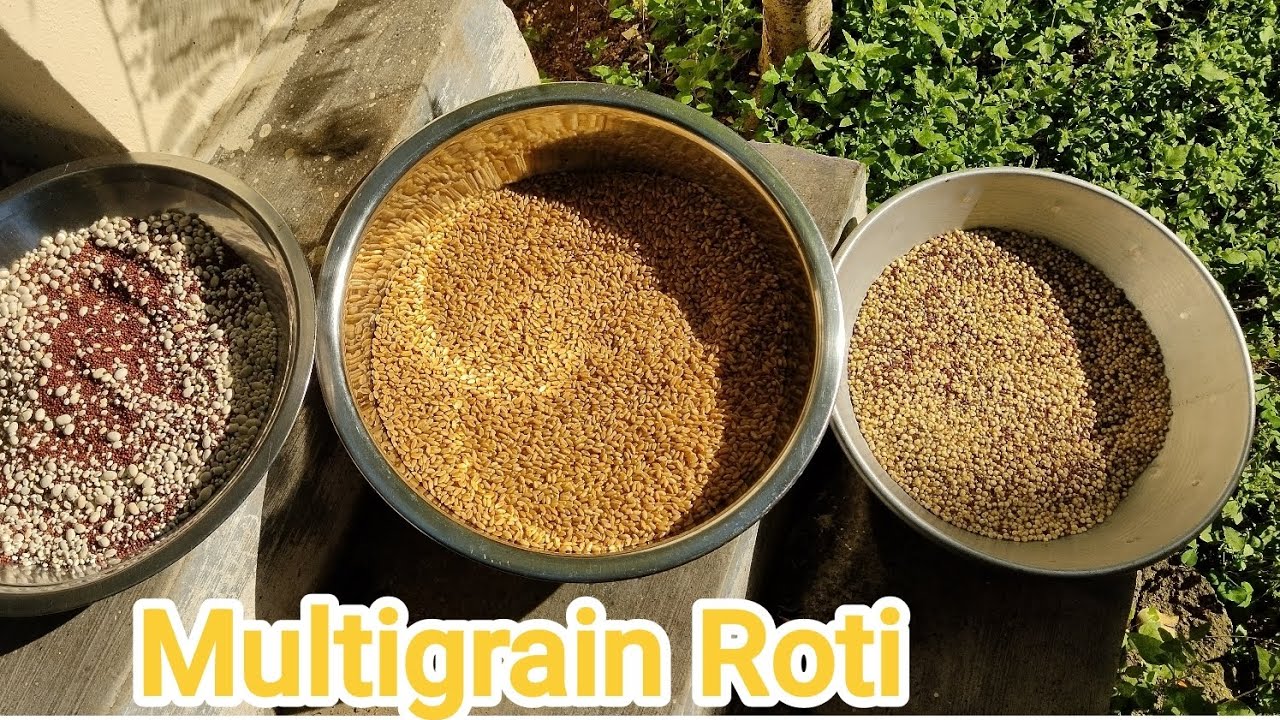 Healthy Multigrain Roti 👌👌👌the best roti for healthy💪 diet lovers 😍