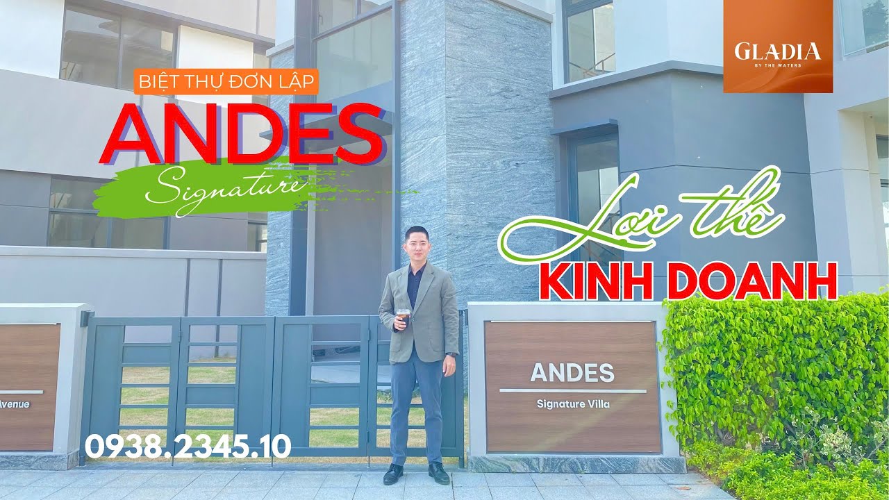 Biệt thự góc ANDES - trực diện khối cao tầng, lợi thế kinh doanh tại Gladia CĐT Keppel & Khang Điền