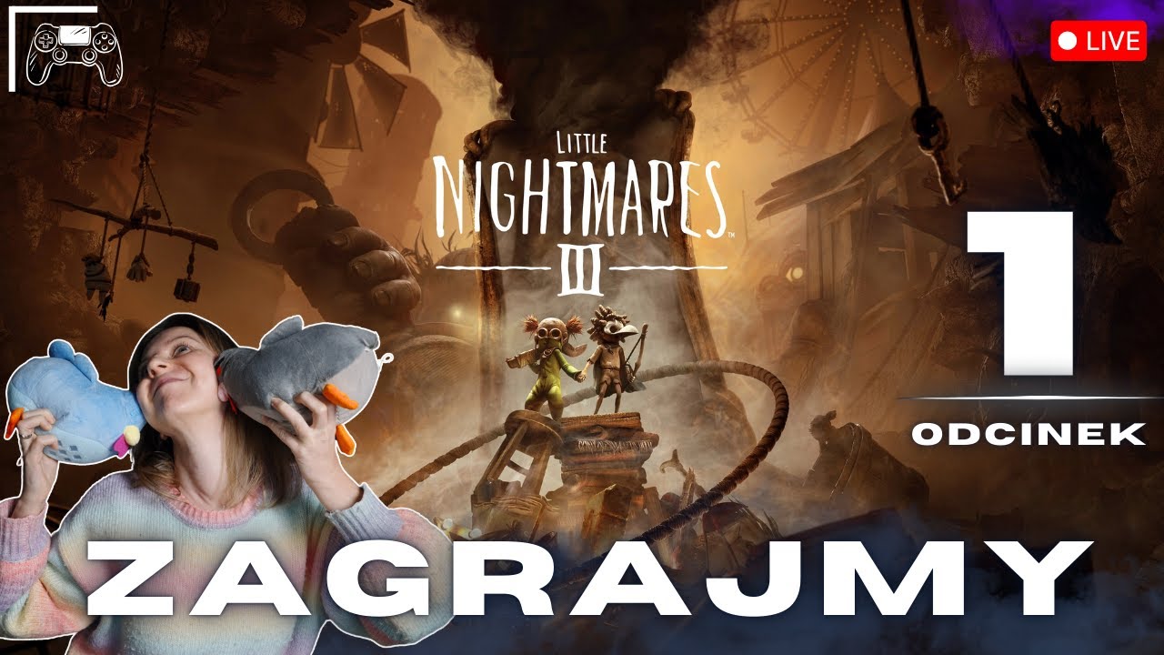 Little Nightmares 3 - Kobieta vs Koszmary🔴 [NA ŻYWO]  Odcinek 1