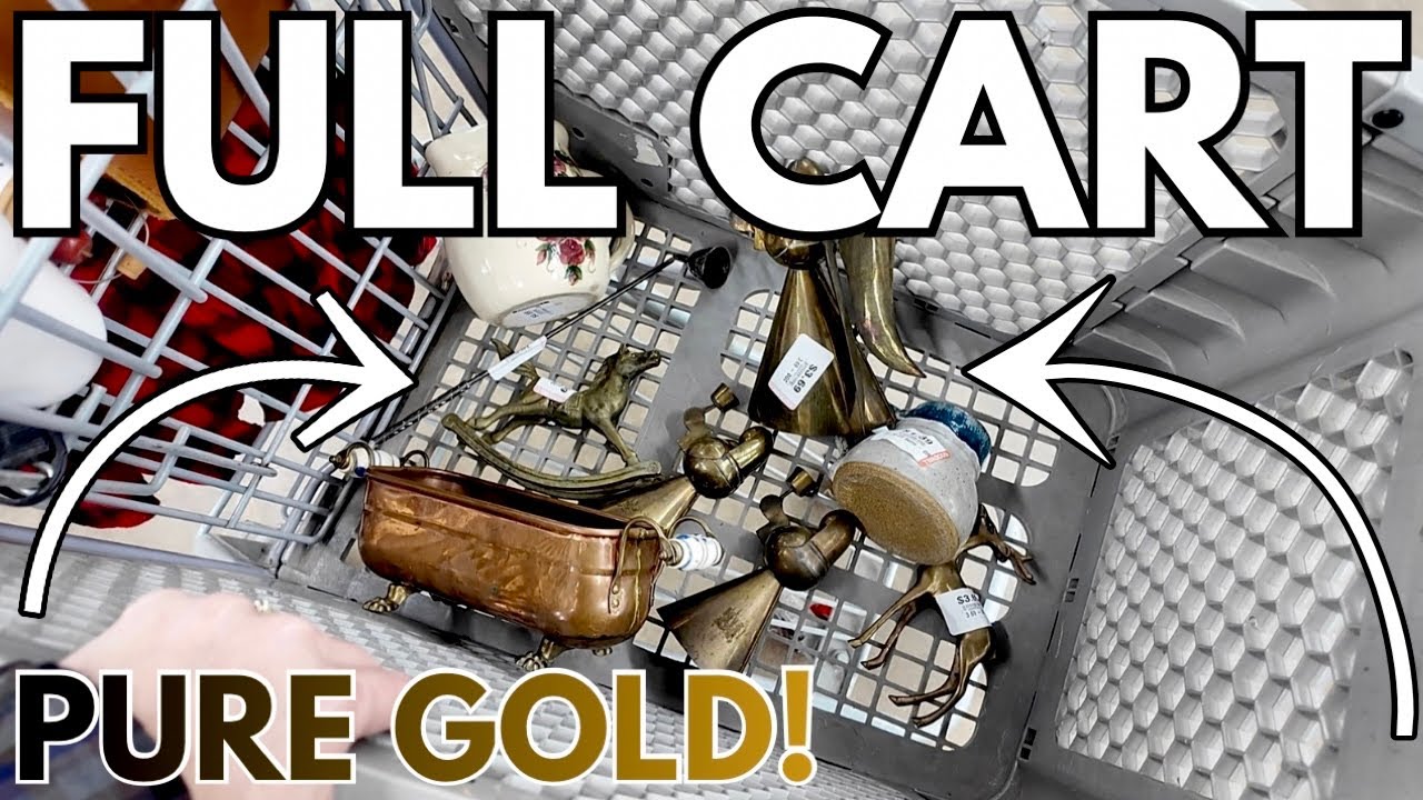 I Couldn&rsquo;t Stop Grabbing Things&hellip; Goodwill Thrift With Me & HUGE Thrift Haul