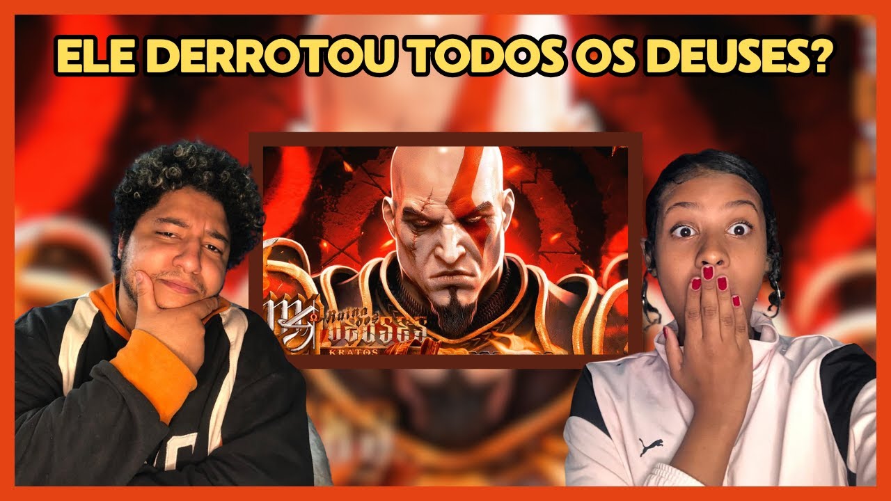 N&atilde;o otaku reage || Kratos (God of War) - Ru&iacute;na Dos Deuses | M4rkim || React Kira e Th2