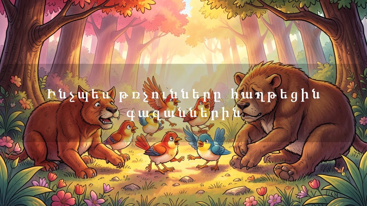Ինչպես թռչունները հաղթեցին գազաններին