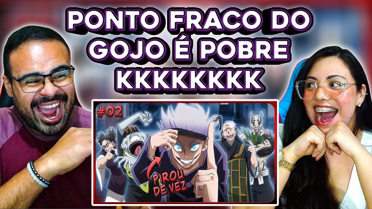 REACT VOICE MAKERS | O DIA QUE SATORO GOJO FOI DE VASCO! - O CARNAVAL DAS MALDIÇÕES #2