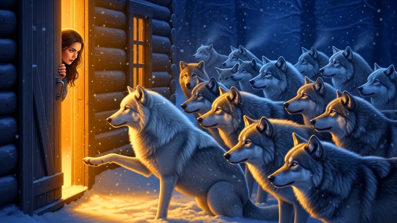 Grijala je smrznutog vuka cijelu noć—ujutro je pred vratima stajao Kralj Alfa.