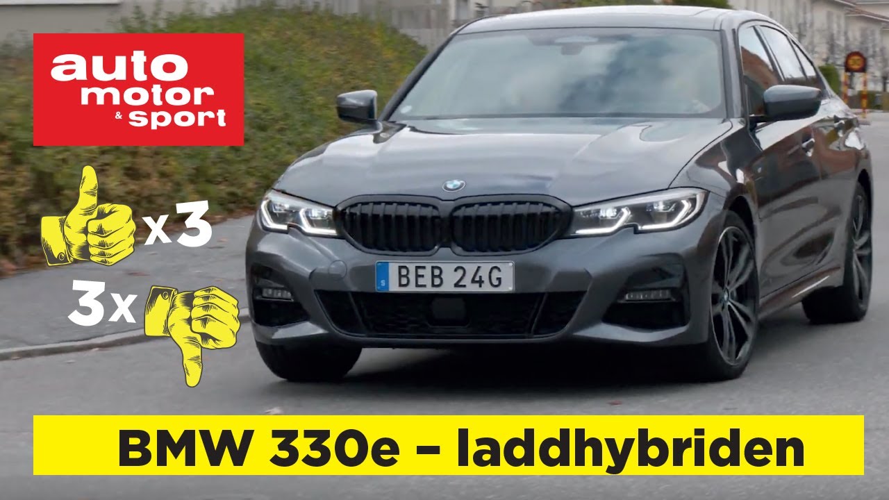 BMW 330e – nya laddhybriden provkörd