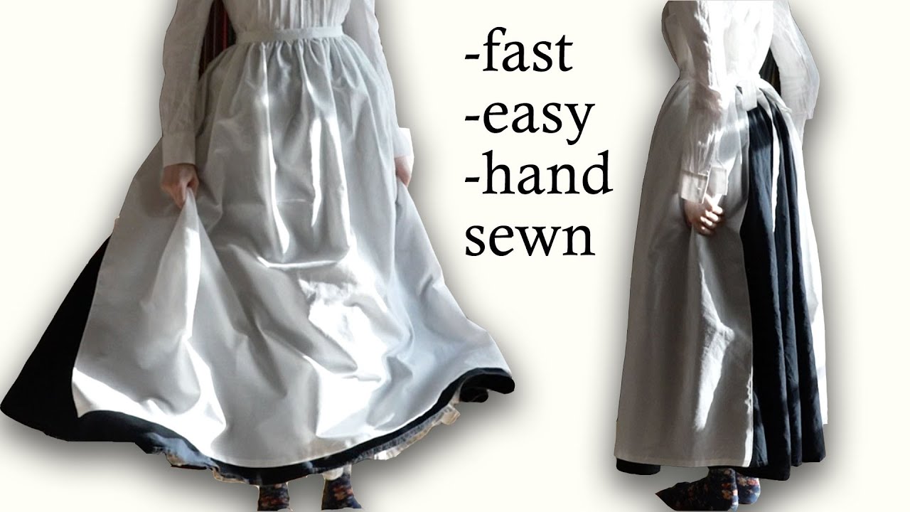 Hand Sewing an Apron in a Day