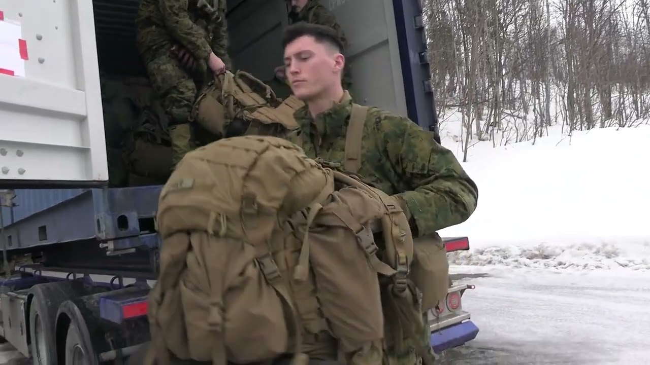 U.S. Marines Boards Binational Air Transportation Squadron Flight