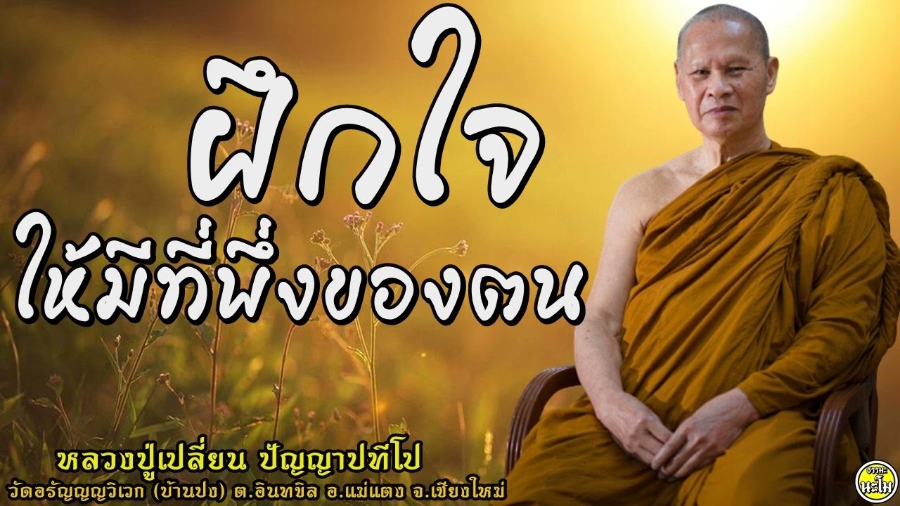 03 ฝึกใจให้มีที่พึ่งของตน #หลวงปู่เปลี่ยน ปัญญาปทีโป #พระอาจารย์เปลี่ยน