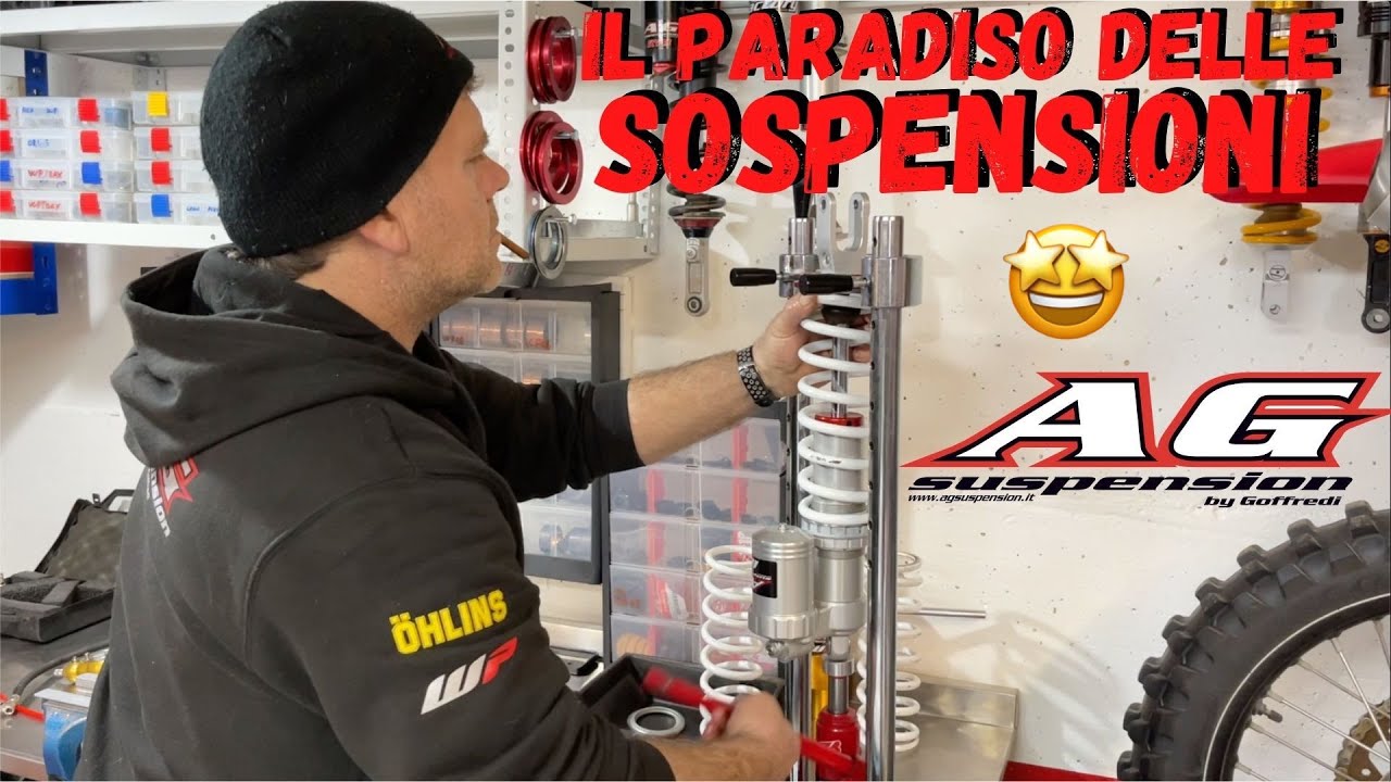 IL PARADISO ESISTE? SI! OFFICINA AG SUSPENSION 🤩  *ASMR*