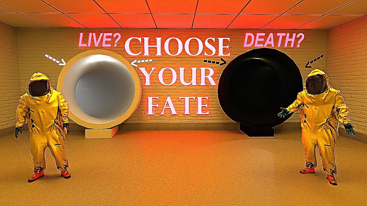 The Backrooms - Death Slides (Найдено видео)