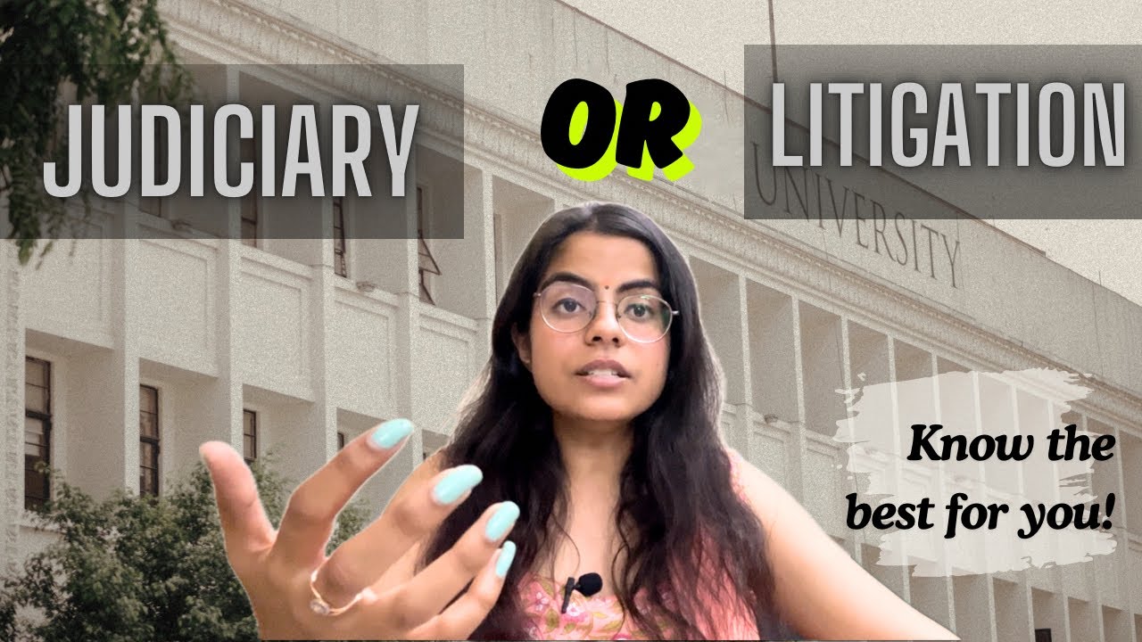 Judiciary or Litigation: Guide video to choose the right option