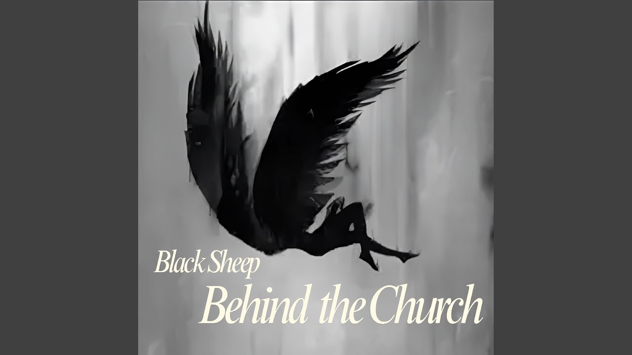 Black Sheep Behind the Church