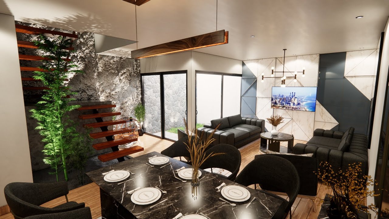 Plano de Casa 6.50X15 COCINA INDEPENDIENTE