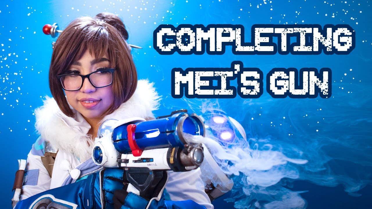 COMPLETING MY MEI GUN!! (Overwatch Cosplay)
