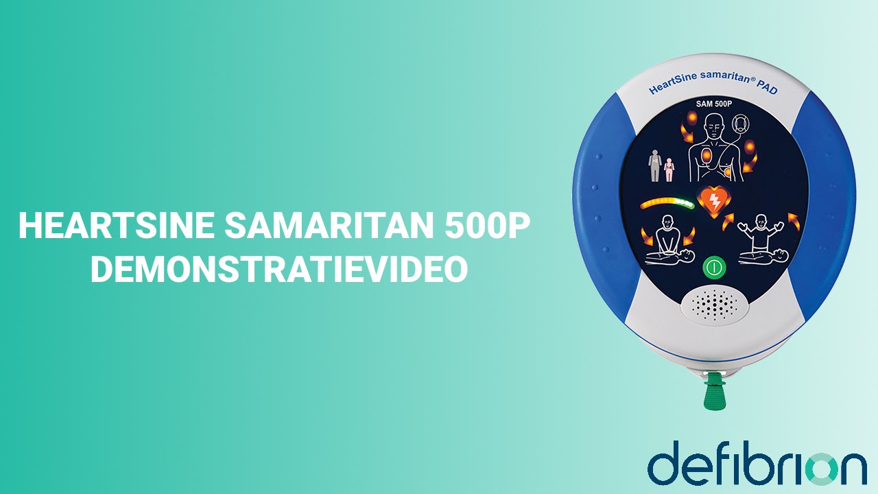 Heartsine Samaritan 500P AED demonstratie (Nederlands/Dutch)