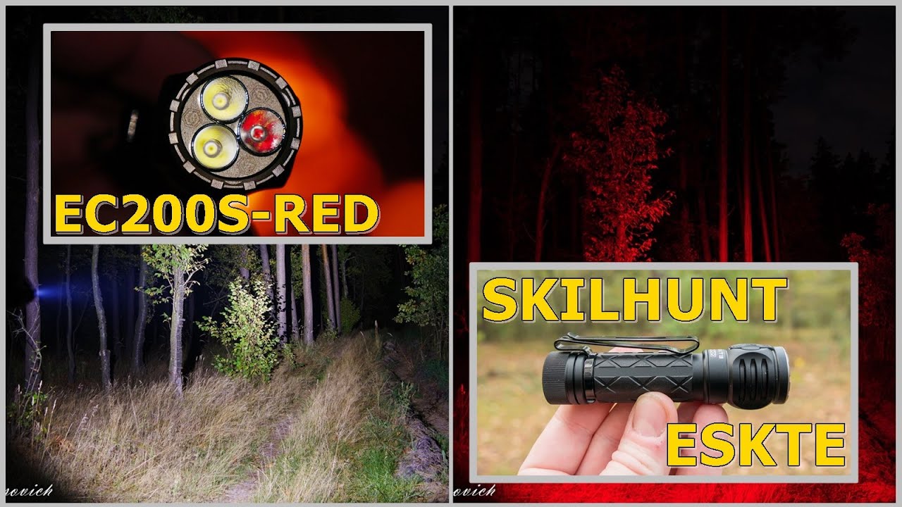 Best EDC flashlight. Skilhunt EC200s RED in use #edc #ідісі #українськийконтент