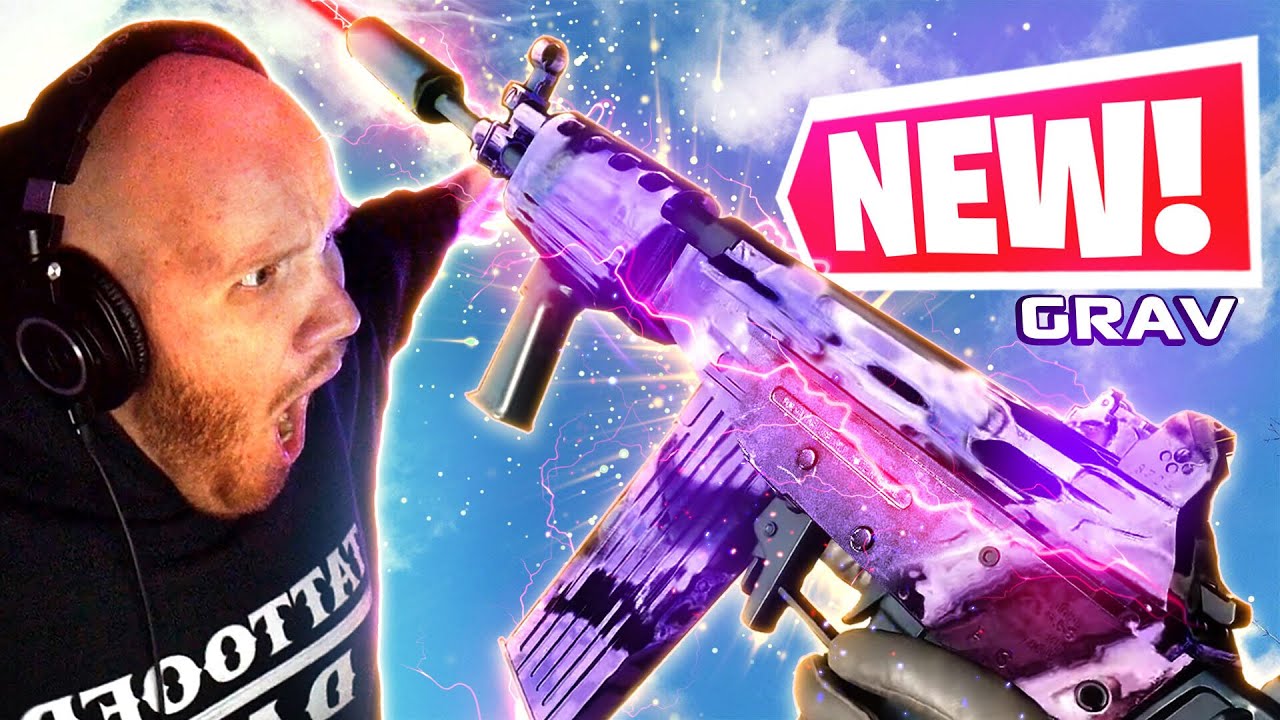 TRYING THE NEW AR 'GRAV' IN WARZONE!!