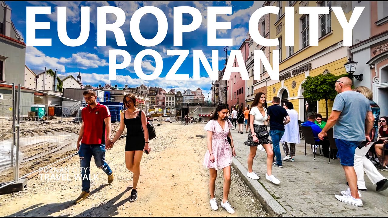 Poznan City Poland - Walking Tour Europe City, City Walk - Travel Walk Tour,