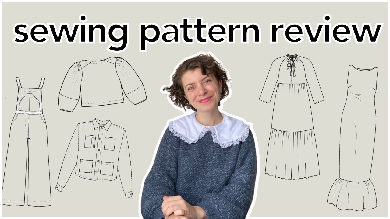 Reviewing ALL of the sewing patterns I've tried | Reviewing 11 sewing patterns