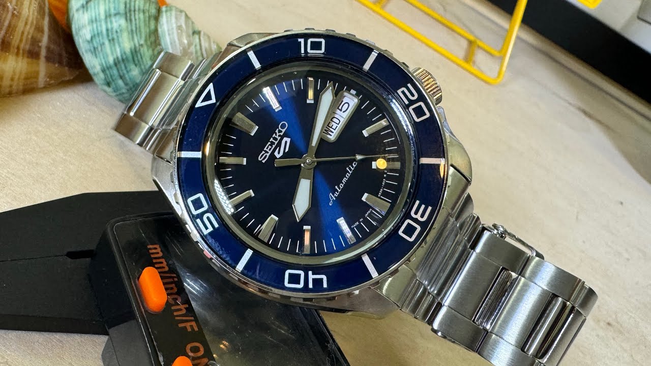 Seiko 5 Sports SRPK97 Blue