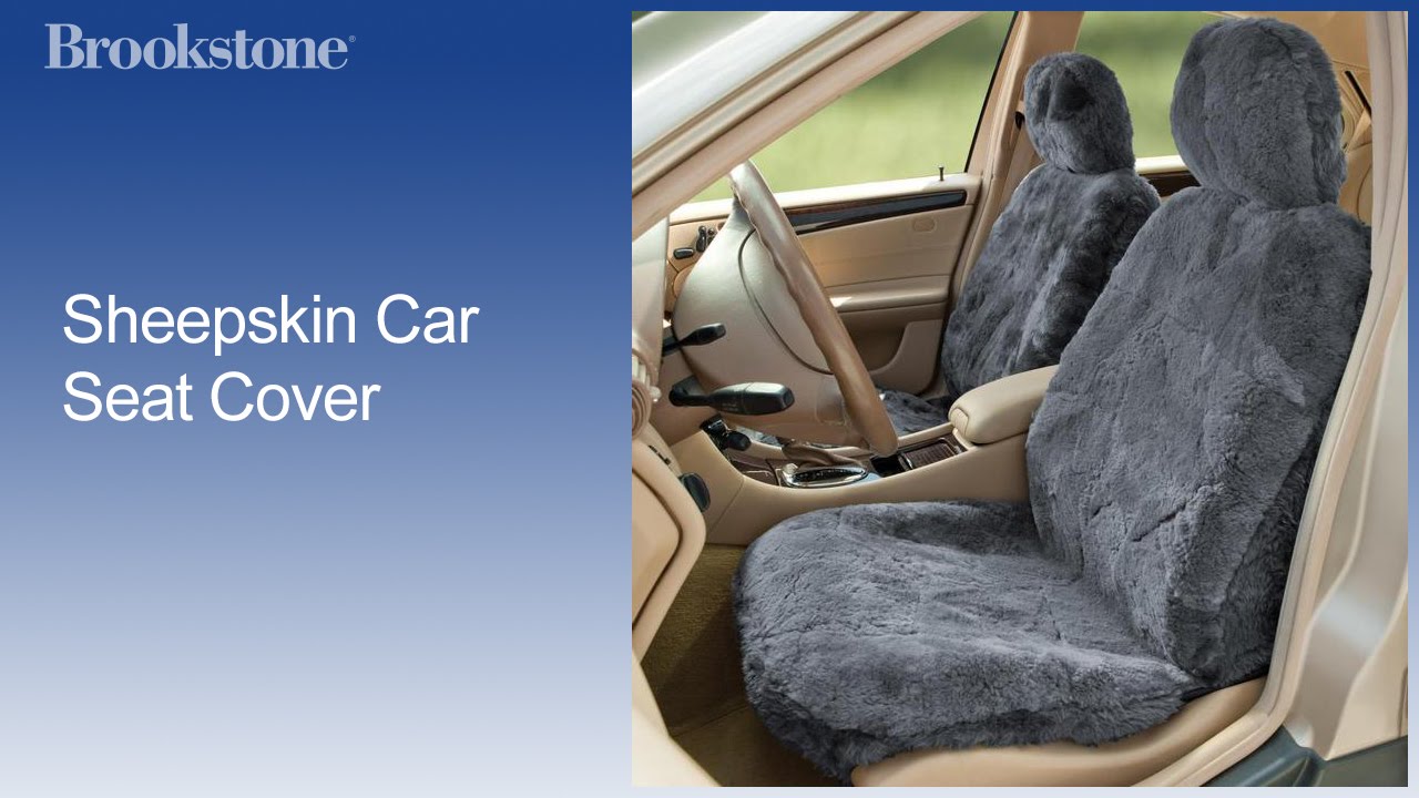 Sheepskin Car Seat Cover