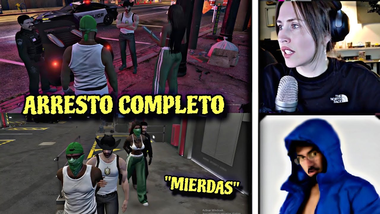 LAS PERSPECTIVAS DE MICRA Y TUPAPABABBY 🟢 AL SER ARRESTADOS E INTERROGADOS POR EL CAPITÁN CHUCK 🚔