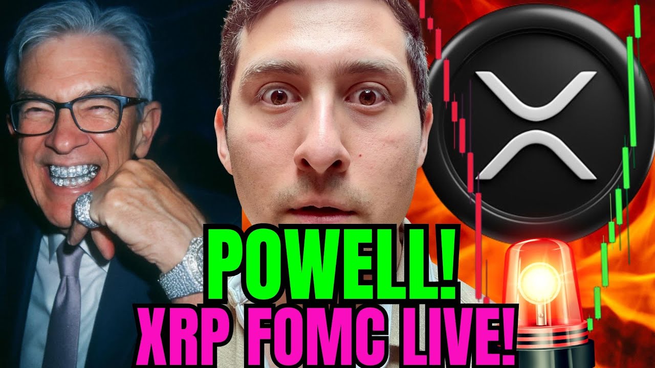 XRP FOMC LIVE NOW!! POWELL SPEAKS, CRYPTO NEWS